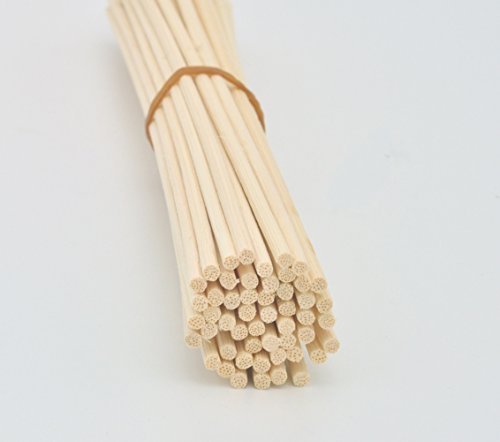 100 Pieces Natural Rattan Reed Diffuser Replacement Sticks (12" X 3Mm) #TOP1