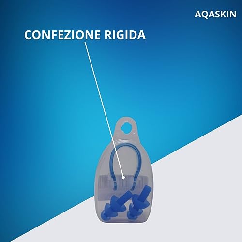 Kit Tappi Orecchie e Stringinaso Nuoto - Tappi