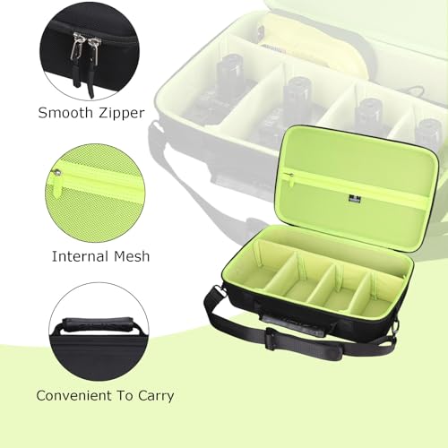 Image of Tourmate Hard Storage Case for RYOBI P737 18-Volt ONE+ Portable Cordless Power Inflator,Ryobi PSBIW25 Impact Wrench - Travel Case for AutoJoe Rapid Inflator (Only Case) (Green, M)
