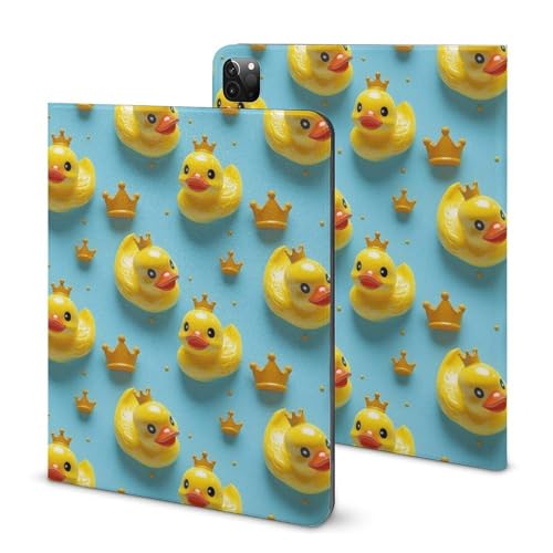 Coque iPad Pro 11 slim à motif canard pour modèles 2018-2022 avec support stylet