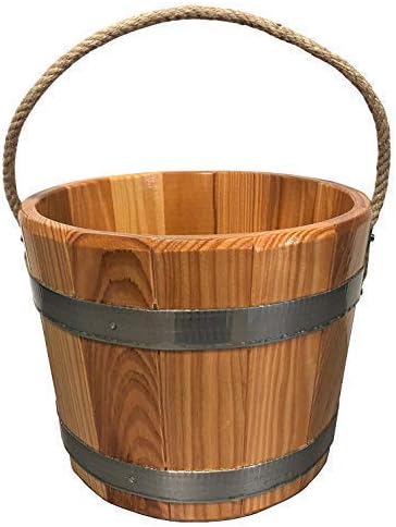 ® Seau de Sauna en Bois de mélèze SudoreWell