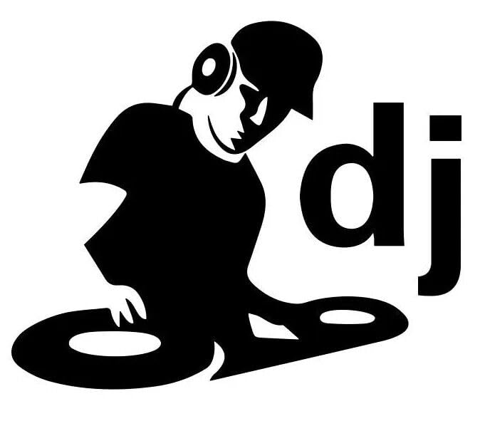 DJ Turntable Decks DIE Cut Vinyl Decal - Sticker for Window CAR Van Truck Laptop