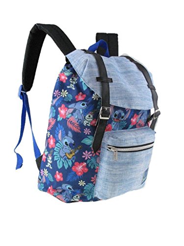 Limited Lilo And Stitch Allover Pattern Preppy Vintage Style 16" School Backpack #TOP1