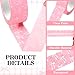Sanixin 2 Rolls Pink Bow Packing Tape Pink Coquette Bowknot Decorative Tapes for Box Scrapbook DIY Crafts Party Decorations,2Inches x 109Yards