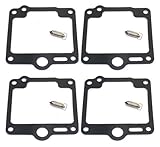 Carburador Moto Reemplazo Kit Para Y&amaha XJ700X XJ 700 X MAXIM X (XJ700XN/XNC) 1985 Kit De Reparación Carburador Motocicleta Con Aguja Flotante(4 Sets B)