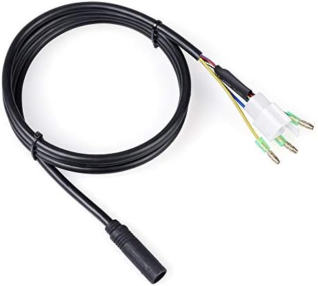 Greenergia 9Pin Waterproof Extension Cable for BAFANG Rear Hub Motor Conversion Kit (80CM)
