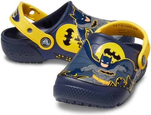 Crocs Kids' Superhero Clog , Batman/Navy, 11 Little Kid | Image 5