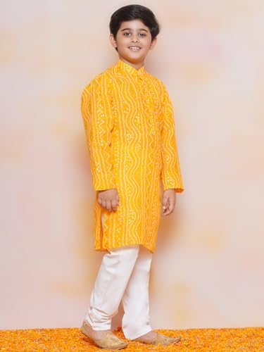 AJ DEZINES Boys Indian Wear Bollywood Style Kurta Pyjama Kids4
