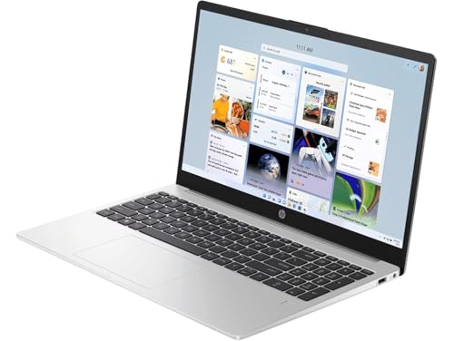 Image of HP 15 (2026), AMD Ryzen 7 Octa Core 7730U - (16 GB /512 GB SSD /AMD Radeon Graphics /Windows 11 Pro) Thin and Light Business Laptop /15.6 inch FHD Display /Backlit + Fingerprint /Silver /1.5kg