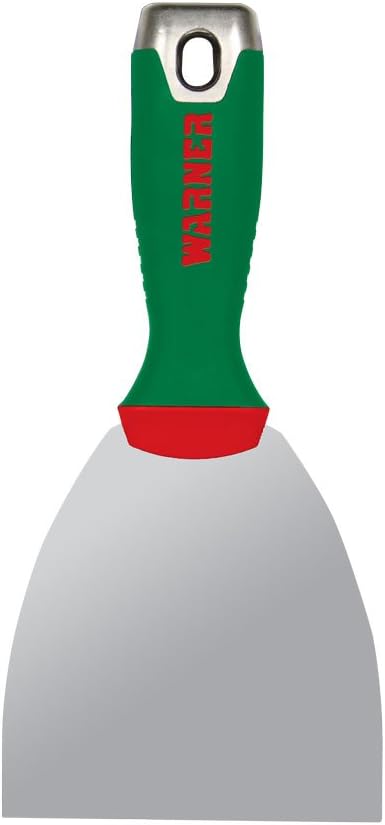 Warner Manufacturing Warner Tool 10144 – Espátula Ancha (4.0 in, acero al carbono, 4 pulgadas), multicolor