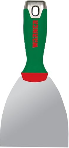 Warner Manufacturing Warner Tool 10144 - Espátula Ancha (4.0 in, acero al carbono, 4 pulgadas), multicolor