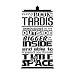 Lamubh Adesivi murali Ispirati a Doctor Who - Every Book Is A Tardis Vinyl Quote Decal 90cm x 44cm