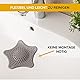 ABFLUSSHELD Universal Abflusssieb Silikon - 3+1 Gratis Haarsieb - Duschsieb mit Haarfänger - Premium Kitchen Sink Strainer - Abfluss Sieb für Dusche, Waschbecken, Badewanne und Küche