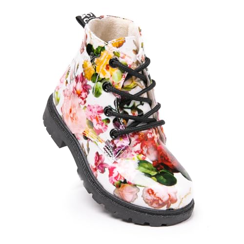 Daclay Kids Boots Children Boys and Girls Candy-Colored Waterproof and Velvet Boots4