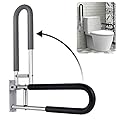 Botabay Handicap Grab Bars Rails 23.6 Inch Toilet Handrails Bathroom Safety Bar Hand Support Rail Handicapped Handrail Accessories for Seniors Elderly Disabled Mounted Bath Grips