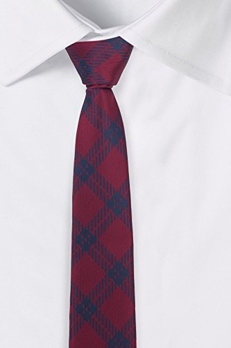 Image of The Tie Hub Premium Virtual Geometric Silk Necktie for Men