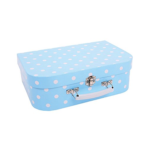 Bigjigs Toys Blau-weiß gepunktetes Teeservice – Bild 3
