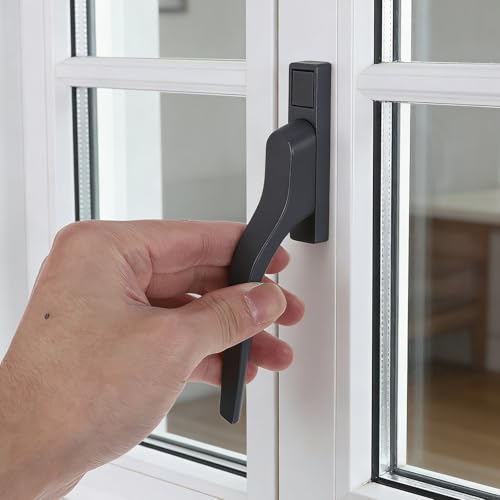 Pestillo de manija para ventana corrediza de aleación de aluminio resistente para interior 5