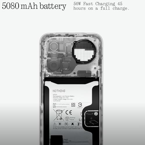 Nothing Phone (4a) Pro Cell Phone 2026 New, Unlocked Android 16 Smartphone, Triple-Lens Camera, AI Photo Edits, 6.83" 144Hz AMOLED Display, 5080mAh Battery, Dual-SIM Glyph Matrix (Sliver, 8+128GB) — view 4