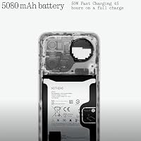 Nothing Phone (4a) Pro - 50MP Triple-Kamera, bis 140x Ultra-Zoom, Metall-Unibody Smartphone, Langer Akku, 50W Schnellladen, 144Hz AMOLED, Glyph Bar, 12GB+256GB - Schwarz – Ansicht 6