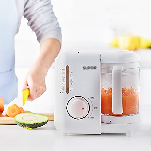 NYZABDL Máquina de suplemento de comida de bebê para bebê Multifuncional Cozimento a vapor e mistura