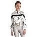 Lorilida Kids Girls Shiny Metallic Bomber Jacket for Hip Hop Jazz Disco Party Dancing Performance Show Silver 8 Years