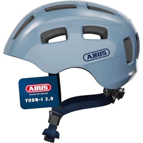 ABUS Unisex, Fahrradhelm, Hellblau (Glacier Blue), M (52-57 cm)