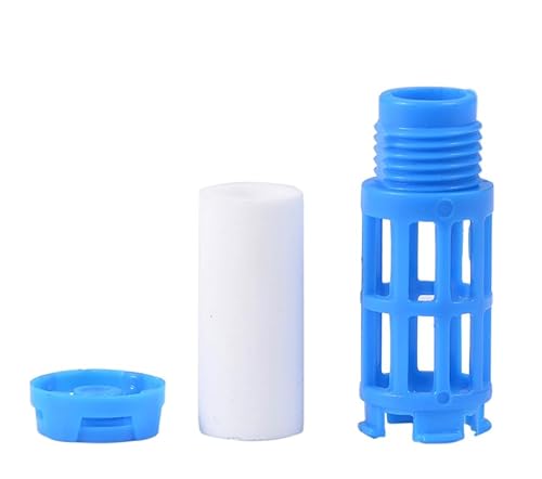 Pneumatik Schalldämpfer 1/4\ aus Kunststoff 3er Set Industriequalität (3, Kunststoff 1/4\)