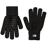 [ザノースフェイス] キッズ ニットグローブ ユニセックス 防寒 保温 すべり止め 抗菌防臭 ブラック JF