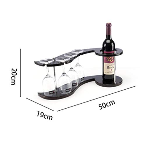 Soporte para botellas de vino de mesa 50x19x20 cm miniatura 3