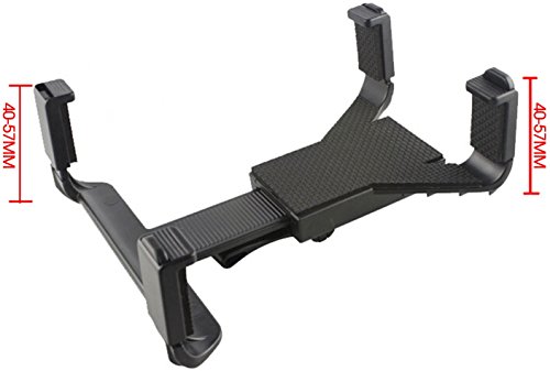 iMounTEK Suction Cup Tablet Car Mount Holder(Expanding 7-10.1 Inches for Larger Tablets/GPS/DVD Players, Including iPad/Samsung Galaxy Tabs/Asus Transformer/etc, Universal Fit) - Black