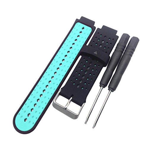 Pulseira de relógio Homyl de silicone, pulseira de substituição de silicone macio para relógio intel