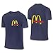 AYYUCY Camisetas y Tops Hombre Polos y Camisas Men's Casual Mcdonalds Logo tee T Shirt Short Sleeve O-Neck Cotton T-Shirt Sports Fitness Tops Plus Size Shirts for Men
