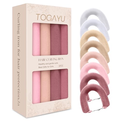 Multi-Tonal Velvet Hair Rollers