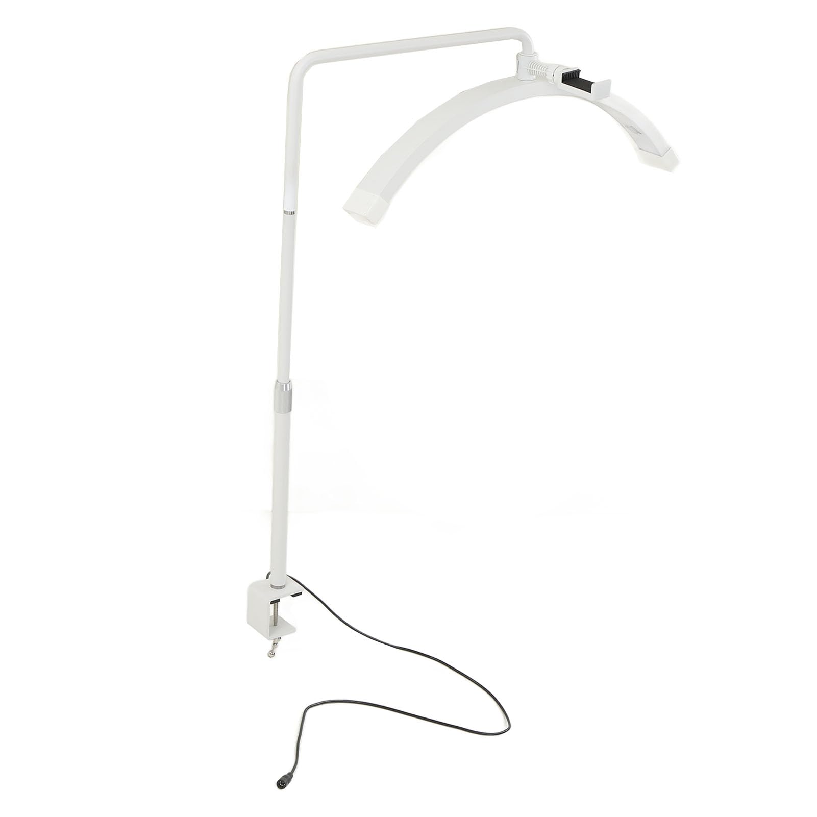 Luci a Mezzaluna, Lampada a Mezzaluna da 1700lm, Altezza Regolabile, 5600K, 35W, per la Cura della Pelle (Spina europea)