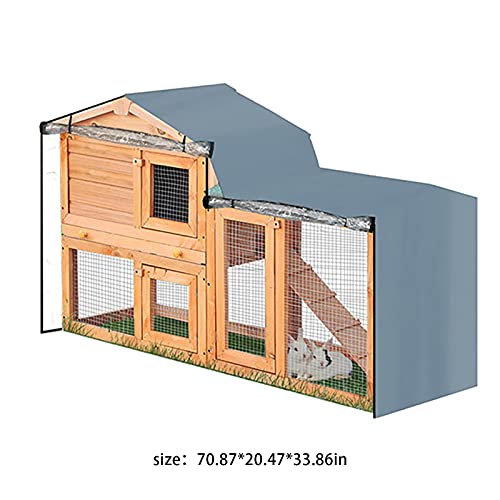 Hutch Coverhühnerhaus Cover Hasenstall Cover Staubschutz Schutzhülle Hühnerstall Hühnerhaus Mit Auslauf Geflügelstall… – Bild 3