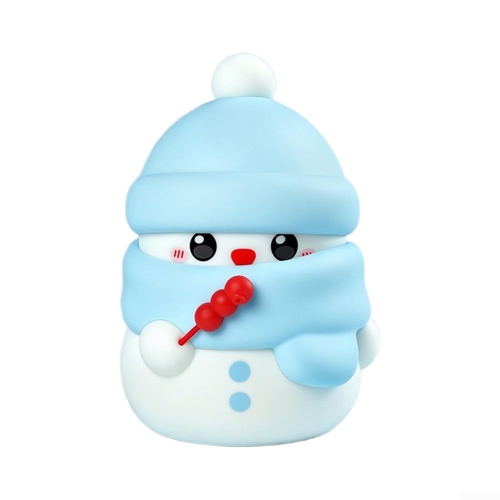 Dispensatore Sapone Pupazzo Neve 280ml Touchless Dispensatore(Blue)
