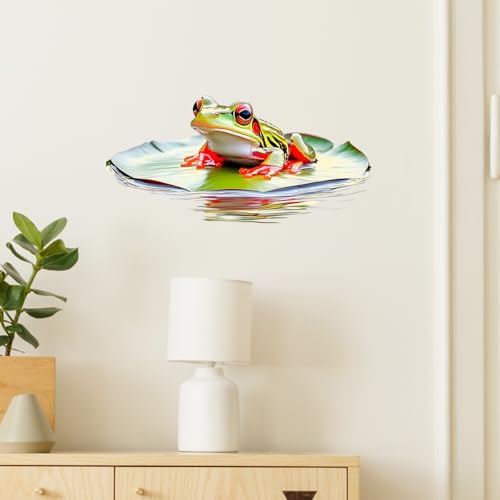 Vinilo Decorativo Rana de Árbol para Pared miniatura 2