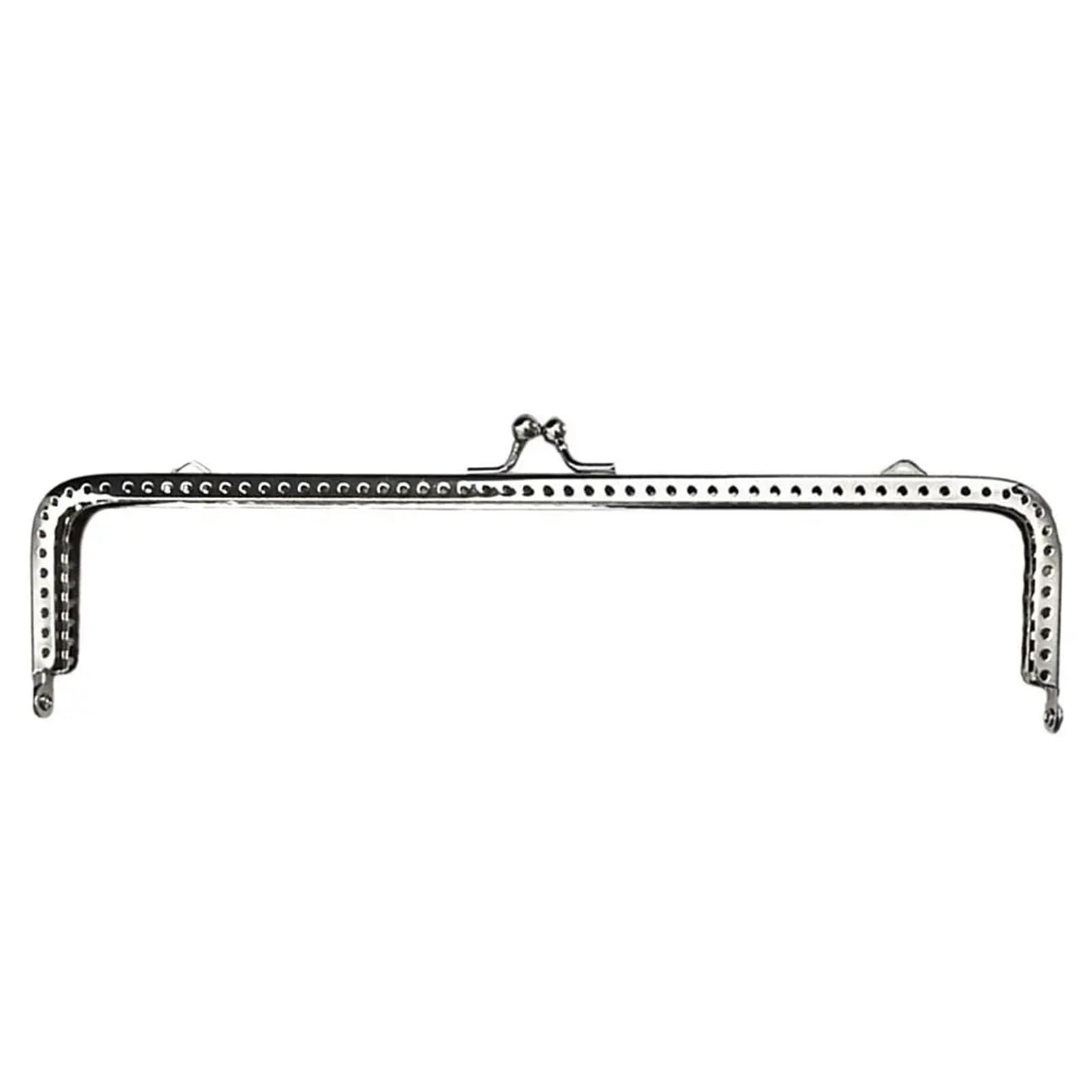 Metal Purse Frames, Metal Purse Frames, Kiss Lock Clasp, 6.5-20cm, DIY Craft(20cm-,20cm)