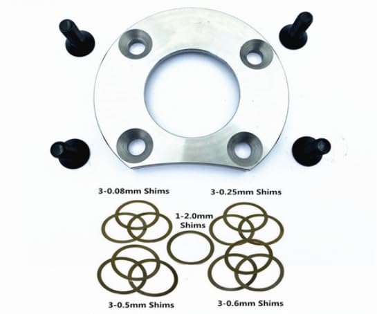 Amazon.com: Zieichy Billet Steel Support Plate & Shim Kit，Upgrade