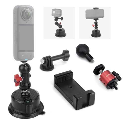 Mechrig JzՃ}Eg gѓdbz_[t 360°߉\ ANVJ&X}[gtH tgKX _bV{[h {[g}Eg GoPro HeroADJI OSMO ActionAInsta360 X4/X3ȂǂɑΉ