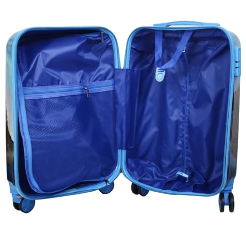 Image of ADSON PC Kids Trolley 360 Rotating Luggage 360 Wheels Non-Breakable Exclusive Edition 20 Inch Kids Hardsided Suitcase with 4 Wheels, 360 Wheel Travel Trolley Bag