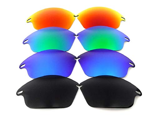 Galaxy Replacement Lenses For Oakley Fast Jacket Not For Fast Jacket XL Black/Blue/Green/Red Polarized