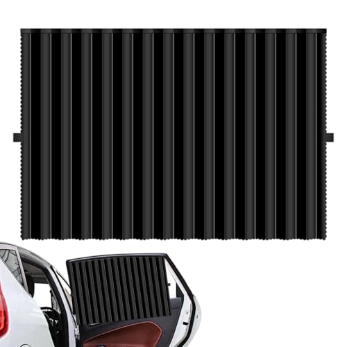 Blocage de la lumière et protection UV en voiture avec rideaux magnétiques