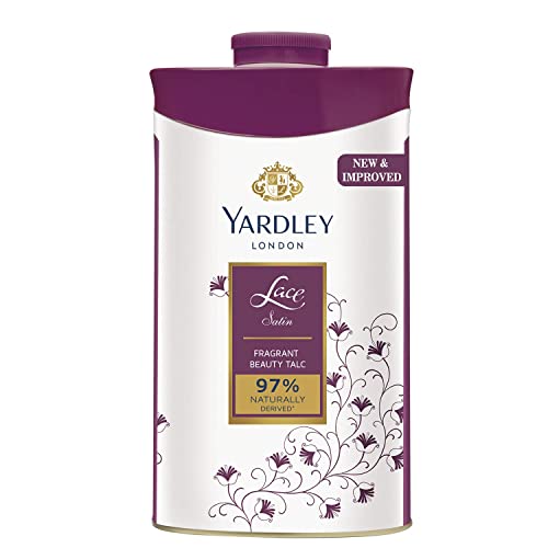 NM SELECT 2 x 100gm Yardley London Perfumed Talcum Powder Lace Satin - Image 6
