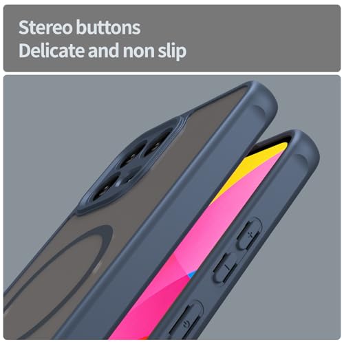 Image of Compatible with T-Mobile Revvl 8 Pro Case Cover,Compatible with MagSafe,Anti-Fall,Compatible with T-Mobile T Phone 3 Pro 5G Cell Protective Phone Case Blue