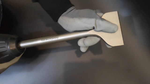 Scalpello A Vanga SDS-Plus RANSENERS - 2 Pezzi - 165x75mm - Acciaio Temprato - Per Piastrelle E Calcestruzzo - Foto 4