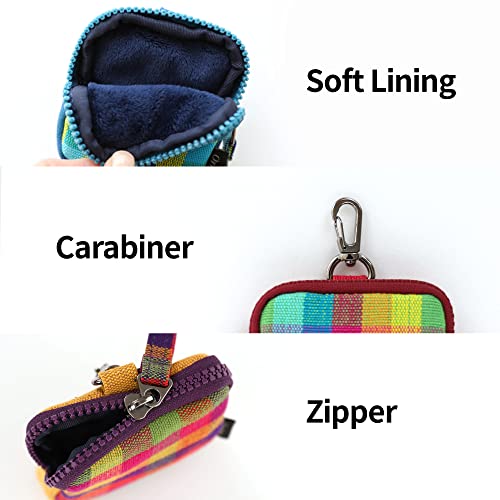 Origo Plaid Protection And Storage Cases Compatible With Airpods Pro, Airpods 2 & 1, Galaxy Buds Pro, Galaxy Buds 2 & Live / Portable Checkered Pattern Cases, Travel Protection Pouches / Yellow #TOP3