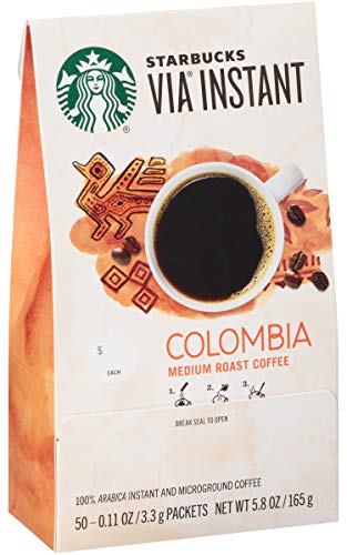 Image of Via Ready Brew Colombia Coffee (Pack of 50)