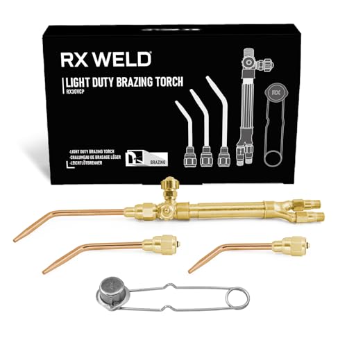 RX WELD Ligth Duty Welding/Brazing Torch Kit
